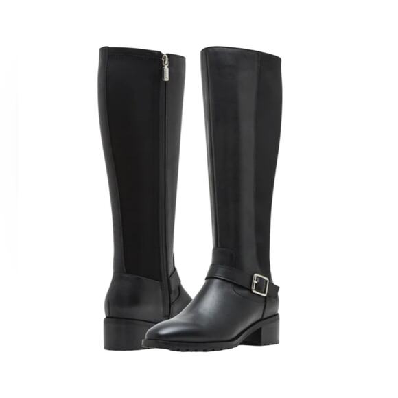 NWOT Blondo Sylvia Black Knee High Waterproof Boots – Sz 9M - Picture 1 of 11